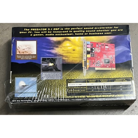 Mad Dog Prowler 4.1 4-Channel PCI Sound Card - Picture 2 of 2